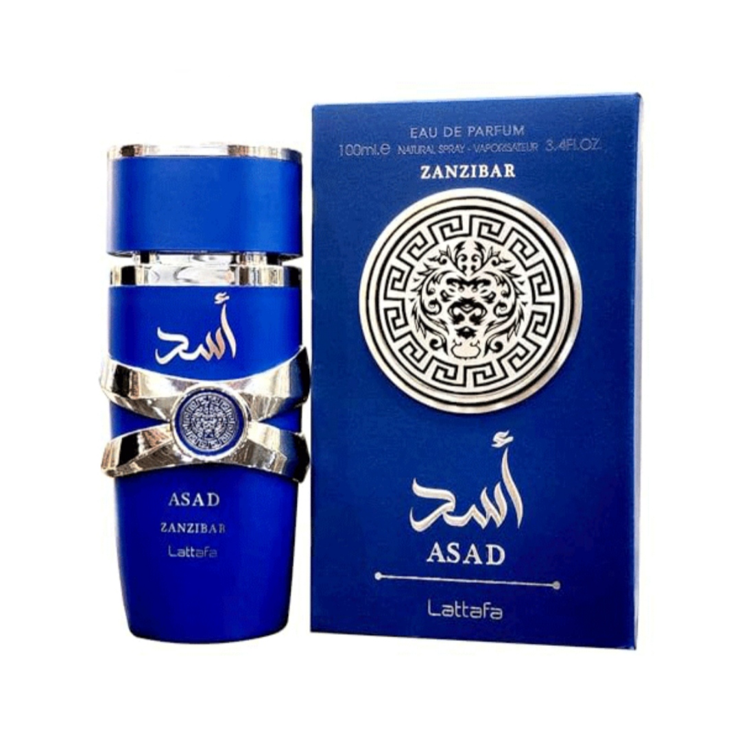 ادوپرفیوم اسد زنزیبار آبی لطافه